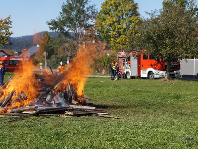 Der "Großbrand" auf der Festwiese