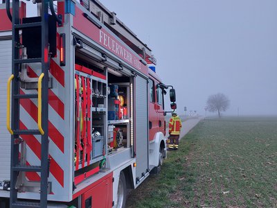 Dichter Nebel am Einsatzort